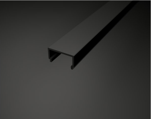 Difuzor vysoký pro profil SURFACE 8, černý 1