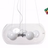 Závěsné svítidlo Ideal LUx Audi-10 SP5 transparente 016863 čiré 2