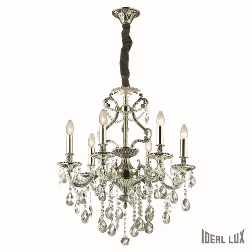 Závěsné svítidlo Ideal Lux Gioconda SP6 argento 044927 Závěsné svítidlo Ideal Lux Gioconda SP6 argento 044927 1