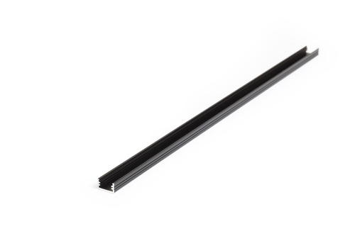 Přisazený profil SLIM8 černý elox, AC2/Z 1