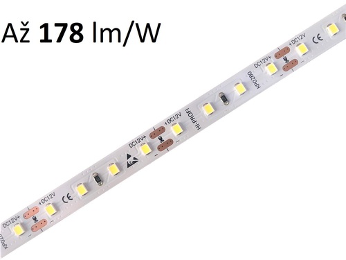 HI-PROFI LED pásek  9,6W/m, 12V, 167-178lm/W, IP20, 80LED/m 1