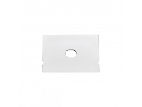Koncovka profilu Surface 7 s otvorem, bílá Koncovka profilu Surface 7 s otvorem, bílá 1