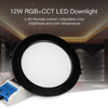 12W LED svítidlo downlight RGB+CCT, RF 2.4GHz, FUT066B, Mi-Light 12W LED svítidlo downlight RGB+CCT, RF 2.4GHz, FUT066B, Mi-Light 2