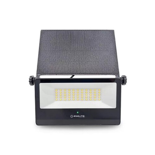 LED solární reflektor Asalite se senzorem, ultra slim, 20W, 4000K, 1800lm, ASAL0276 1