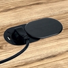 Vestavná nábytková zásuvka SLIDE BOX s USB A+C, 1x230V, 1XUSB, IP20, Ø60, černá, SLIDEBOX-CZ-FR-UAC-01 Vestavná nábytková zásuvka SLIDE BOX s USB A+C, 1x230V, 1XUSB, IP20, Ø60, černá, SLIDEBOX-CZ-FR-UAC-01 2