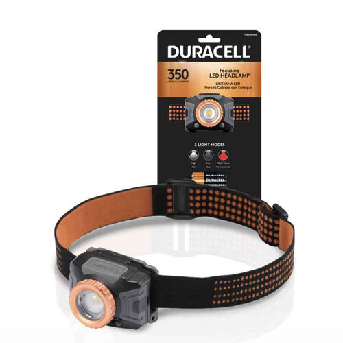 Čelovka Duracell DH350SE, +3AAA, 350 lumenů,  Čelovka Duracell DH350SE, +3AAA, 350 lumenů,  1