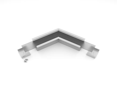 VARIO30-07 rohová spojka 120st eloxovaná, V4810020s 1