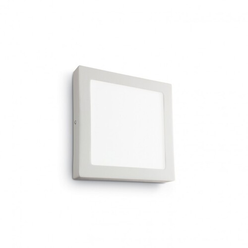 LED nástěnné a stropní svítidlo Ideal Lux UNIVERSAL AP1 18W SQUARE BIANCO, 138640 1
