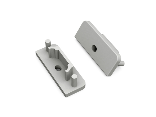 Koncovka s otvorem profilu SURFACE14 šedá, A2970022 Koncovka s otvorem profilu SURFACE14 šedá, A2970022 1