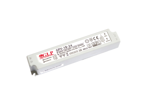 18W LED zdroj GPV-18-24, 0,75A, 24V  1