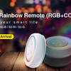 Jednokanálový ovladač RAINBOW pro RGB+CCT pásky, Černý, 2.4GHz, S2-B, Mi-Light 2