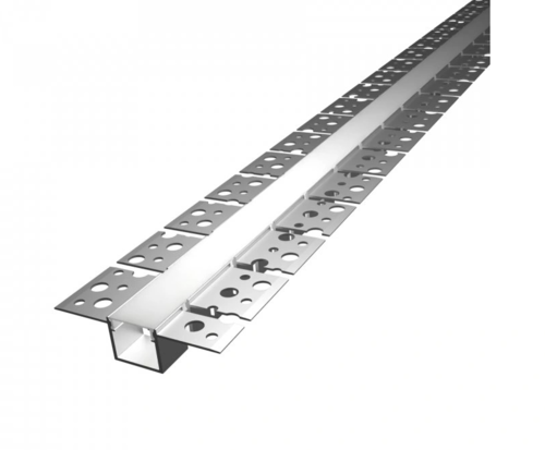 Hliníkový ohebný LED profil RECESSED 14, 2m, zapuštěný, stříbrný  Hliníkový ohebný LED profil RECESSED 14, 2m, zapuštěný, stříbrný  1