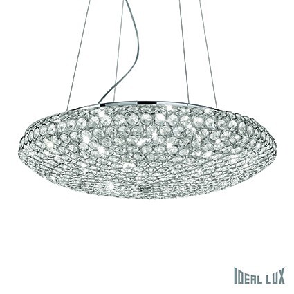 Závěsné svítidlo Ideal Lux KING SP12 CROMO, 088013 1