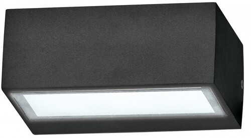 Venkovní nástěnné svítidlo Ideal Lux TWIN AP1 NERO, 115375 1