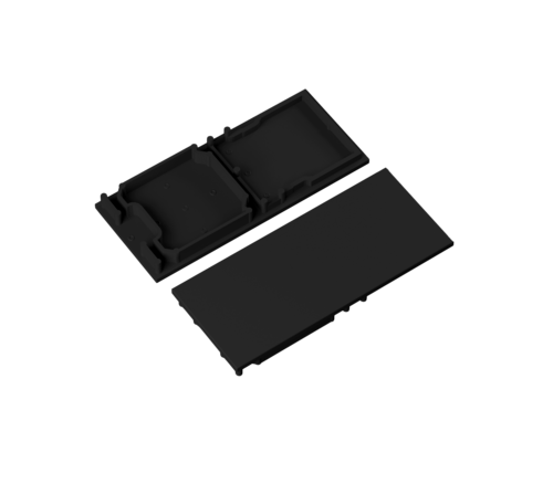 Koncovka profilu COMBO30-01A-E9, černá, V6999102 1