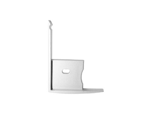 Koncovka profilu RECESSED 7 s otvorem, bílá 1