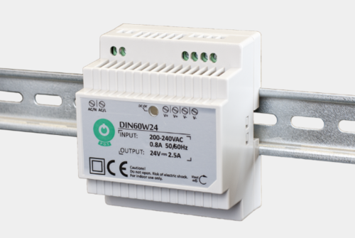 Napájecí zdroj na DIN lištu 60W 12V, DIN60W12 1