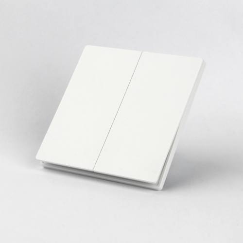 2-zónový PUSH spínač, 250V, max.10A, GANG-E009, Mi-Light 2-zónový PUSH spínač, 250V, max.10A, GANG-E009, Mi-Light 1