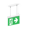 Stropní svítidlo SAFE ALL 2W 6000K Emergency 3h, ON/OFF 2