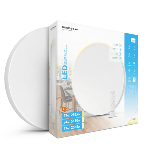 Modee Lighting LED stropní svítidlo, A-B201, CRI >85, CCT, dálkové ovládání 1