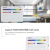 4 kanálový nástěnný ovladač RGB+CCT, M4, skleněný, Mi-Light 2