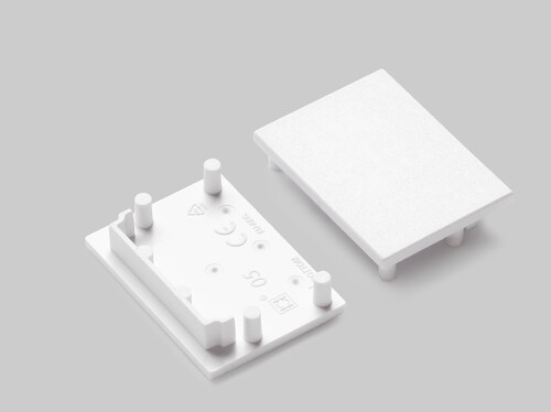 Koncovka profilu VARIO30-05 bílá, V4910001 1