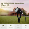 6W LED zahradní svítidlo RGB+CCT, Zigbee 3.0 + 2.4G , IP66, FUTC04Z  2