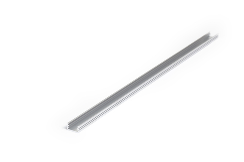 Přisazený profil SLIM8 surový hliník, AC2/Z 1