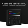 4 kanálový nástěnný ovladač RGBW, B3B, 2xAAA, Mi-Light 2
