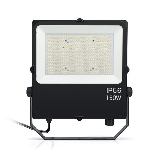 LED reflektor černý, IP66, IK08, 150W, CCT 1