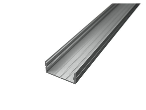 Hliníkový LED profil SURFACE 3, stříbrný Hliníkový LED profil SURFACE 3, stříbrný 1