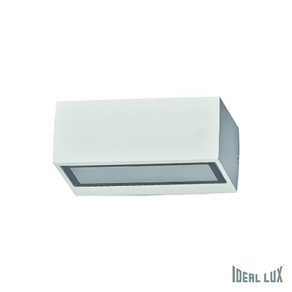 Venkovní nástěnné svítidlo Ideal Lux TWIN AP1 BIANCO, 115351 1