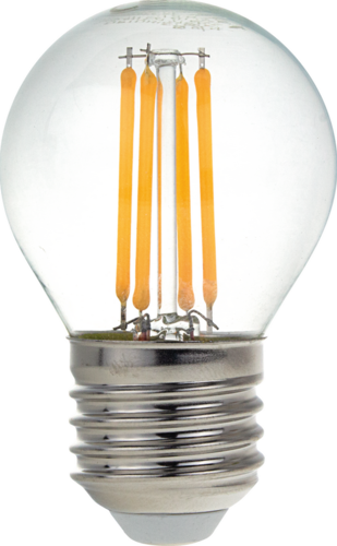 LED plastová žárovka G45 E27, průhledná, 4W, stmívatelná, 2700K, OP1325 LED plastová žárovka G45 E27, průhledná, 4W, stmívatelná, 2700K, OP1325 1