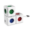 PowerCube Extended USB síťový rozbočovač, 4x230V, 2xUSB, IP20, PC-E2U-BI-4FR/ZI-1,5-01 2