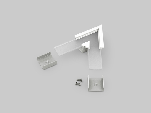 LINEA-IN20 rohová spojka 60 st bílá, E4890001s LINEA-IN20 rohová spojka 60 st bílá, E4890001s 1