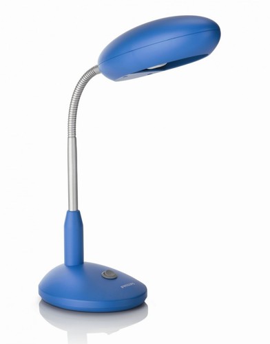 LAMPA STOLNÍ E27 1x11W bez zdroje, modrá 1