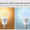 5W LED žárovka RGB+CCT, E14, RF 2.4GHz, FUT013, Mi-Light 2
