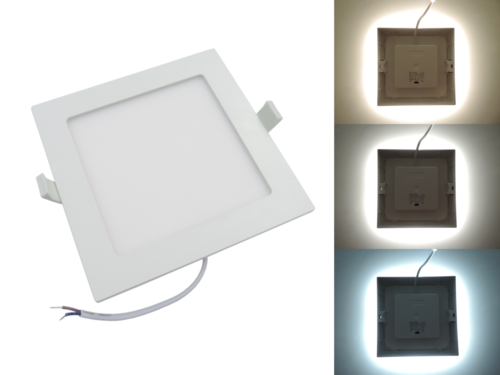 Hranatý 18W CCT LED panel, nastavení barvy 3000-6500K, 1450Lm, 3 roky záruka Hranatý 18W CCT LED panel, nastavení barvy 3000-6500K, 1450Lm, 3 roky záruka 1