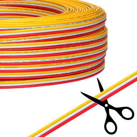 Třížilový CCT kabel 3x0,8mm² Třížilový CCT kabel 3x0,8mm² 1