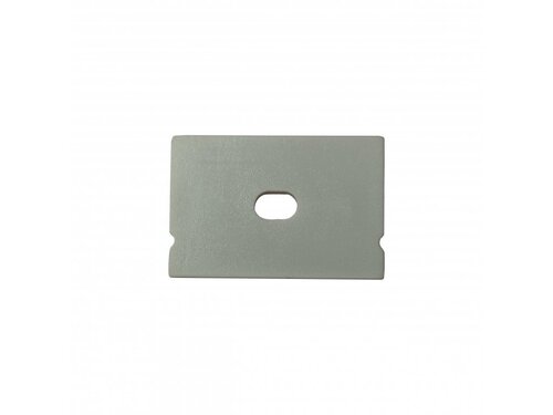 Koncovka profilu Surface 7 s otvorem, šedá Koncovka profilu Surface 7 s otvorem, šedá 1