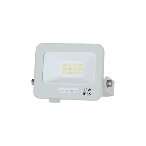 LED SMD reflektor 10W, IP65, bílé provedení 1