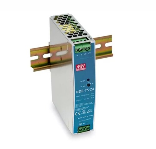 NDR-75-24 Mean Well Zdroj na DIN 75W 24V NDR-75-24 Mean Well Zdroj na DIN 75W 24V 1