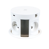 Vestavná nábytková zásuvka MULTI BOX, 2xUSB, indukční nabíječka, 4x230V, 2x port RJ45, bílá, MULTIBOX-BI-4FR-UAC-RJ-01 Vestavná nábytková zásuvka MULTI BOX, 2xUSB, indukční nabíječka, 4x230V, 2x port RJ45, bílá, MULTIBOX-BI-4FR-UAC-RJ-01 2